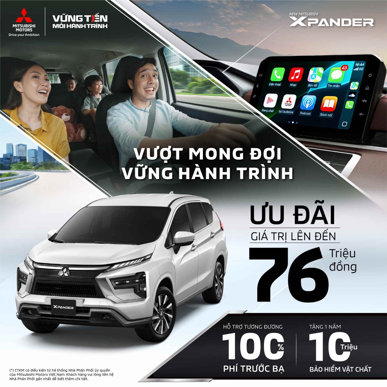 mitsubishi xpander dan dau phan khuc mpv 3 Mitsubishi Xpander